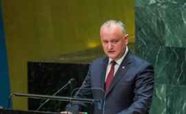 Igor Dodon va participa la Adunarea Generală a Națiunilor Unite de la New York 